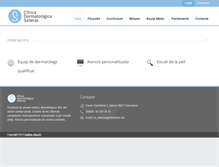 Tablet Screenshot of clinicasalleras.com
